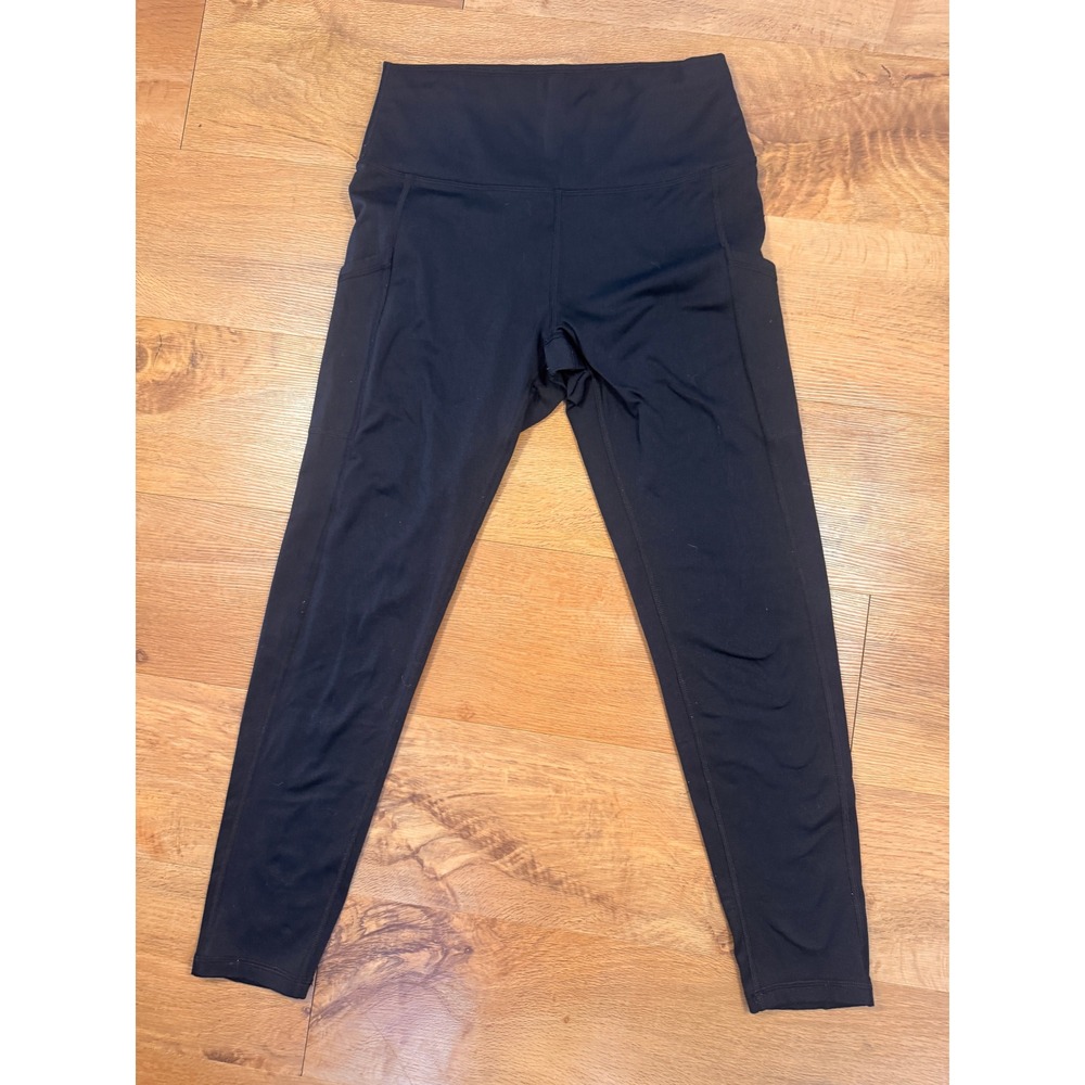 Aerie Offline Warmup Hi Rise Legging Yoga Pants Womens Size L Black
